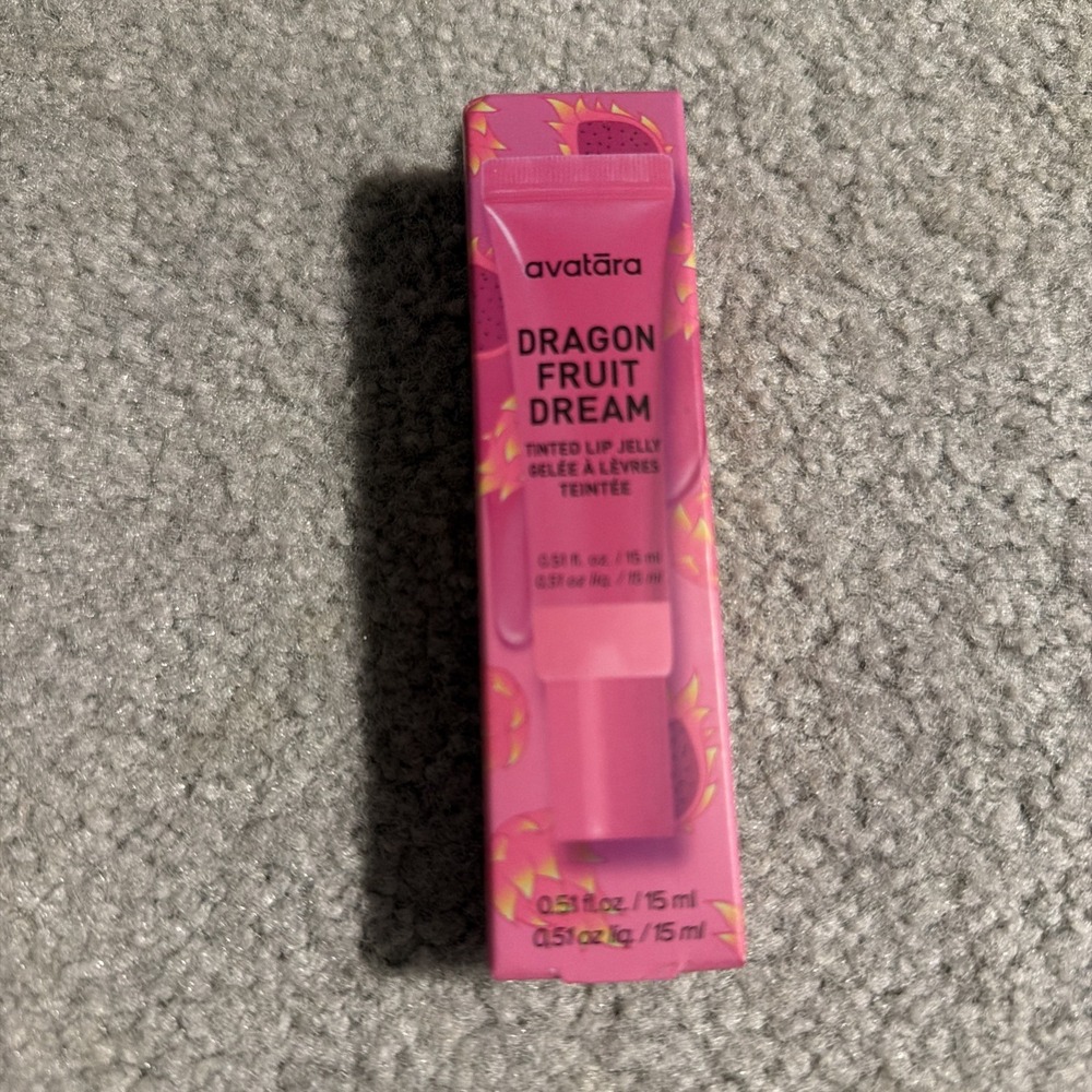 AVATARA Dragon Fruit Dream Tinted Lip Jelly 15mL Cool Berry NEW